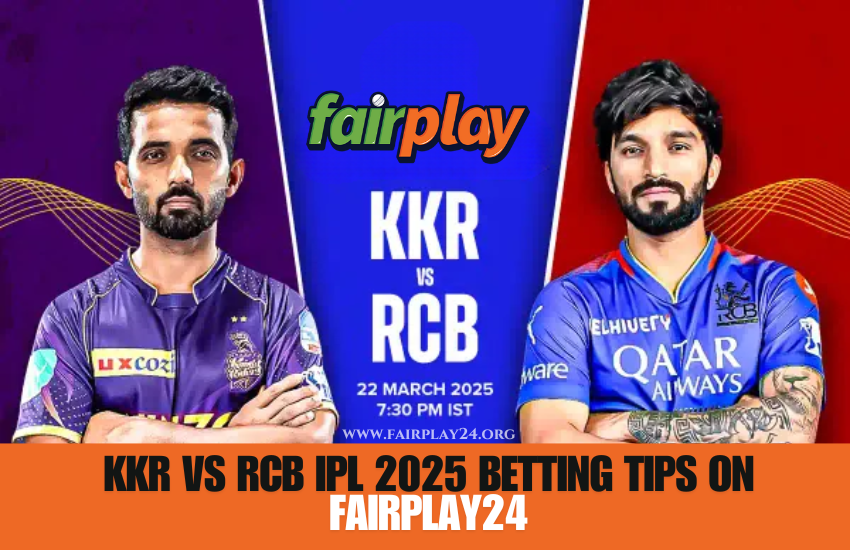 KKR vs RCB IPL 2025 Betting Tips on Fairplay24