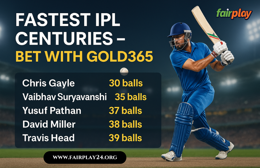 Fastest IPL Hundreds Fairplay24