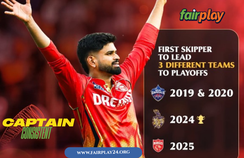 Shreyas Iyer Leads 3 IPL Teams to Playoffs